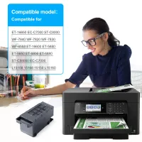 Boîte de maintenance Tatrix Epson C9345, boîte de maintenance L8050 pour Epson L8050 L18050 ET5800 L15150 L15160 ST-C8000